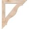 Ekena Millwork Funston Traditional Smooth Bracket w/ Offset Brace, Douglas Fir, 7 1/2"W x 42"D x 48"H BKT0806X42X48FST01SDF - alternate 4